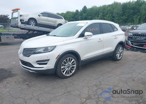 2018 Lincoln Mkc Reserve z USA, uszkodzony, nr VIN 5LMCJ3C91JUL22803